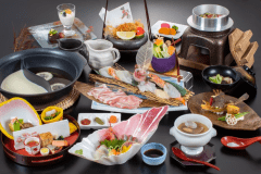 ［組合員の方はこちら］秋のグルメコース【ブランド豚と庄内浜の恵み】