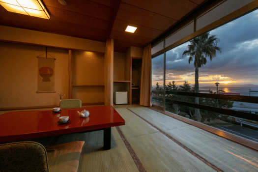 海側和室/波光きらめく有明の絶景、寛ぎの和の空間