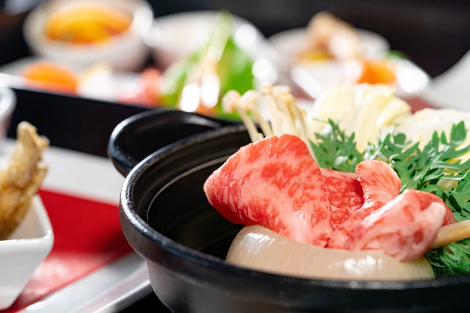 富良野牛を堪能できる料理長厳選御膳（イメージ）