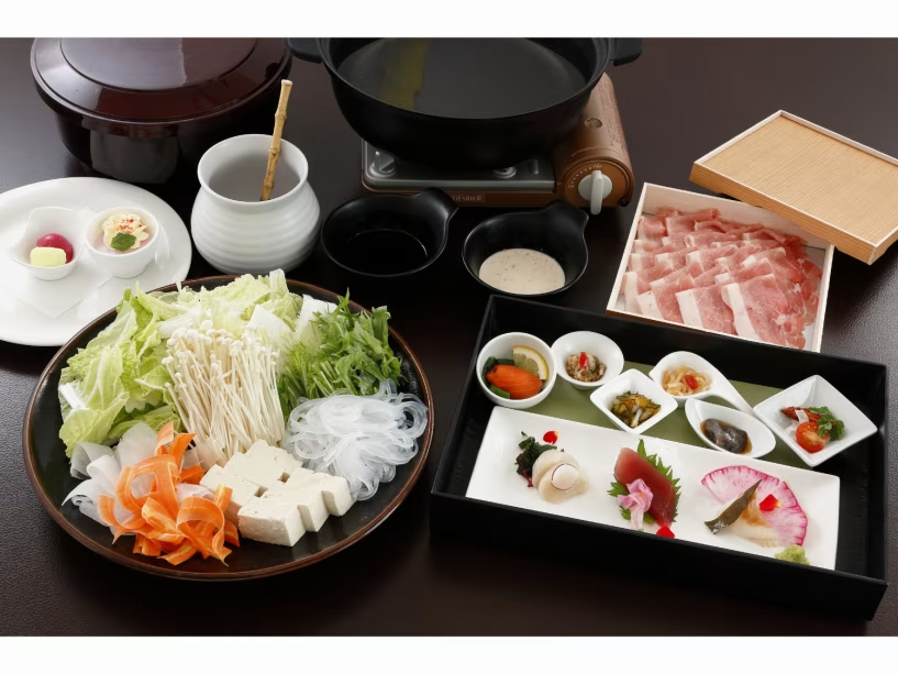 【9月1日～9月30日宿泊分】【HPからの予約がお得】旭川産芋豚使用、しゃぶしゃぶでお腹満足「しゃぶしゃぶ食べ放題（１泊２食付）」ご宿泊プラン
