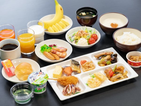 朝食バイキング（一例）