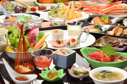 夕食ビュッフェ料理(一例）