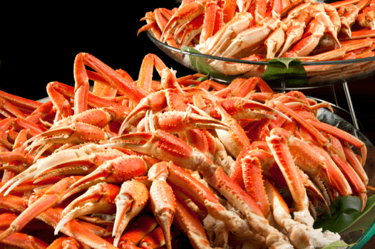 夕食ビュッフェ（一例）