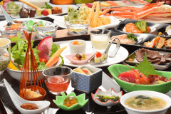 夕食ビュッフェ料理(一例）