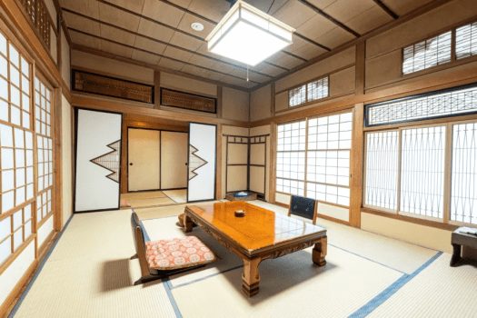 Japanese-style 10 tatami mats with bath and toilet