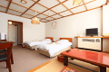 【Annex Resort Inn Chitose】Twin Japanese / Western style room with bath and toilet