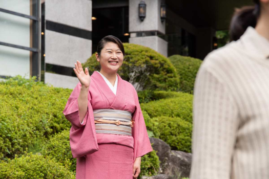*【おもてなし】大自然の中で、心と体は活力を取り戻せましたか？本日も良い1日をお過ごしください