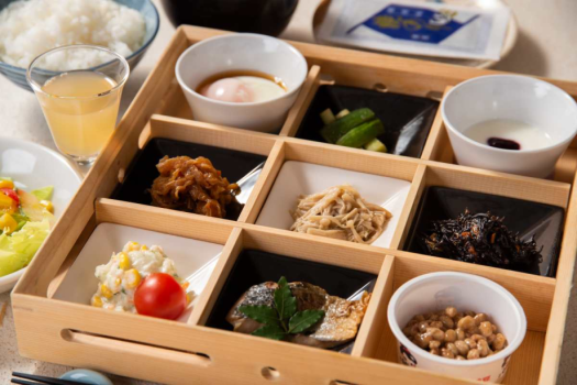 *【朝食一例】信州の恵みを活かした食材で、バランス良く栄養を取れるよう工夫した、心温まる和朝食です