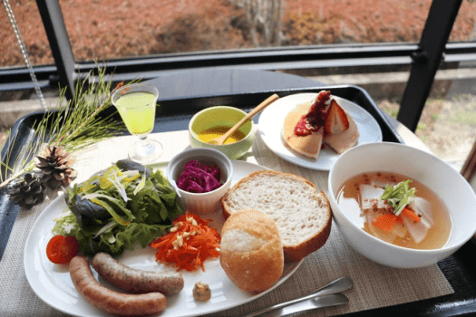 *【デイユース/洋食ランチ一例】身体に優しい洋食ランチと美肌の湯でリフレッシュ