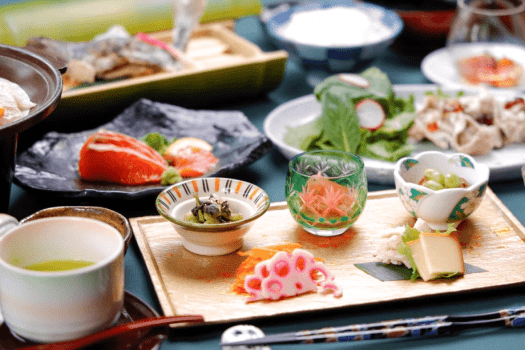 *【夏のご夕食一例】身体に優しいご夕食と美肌の湯でリフレッシュ♪ *【夏のご夕食一例】身体に優しいご夕食と美肌の湯でリフレッシュ♪