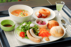 *【デイユース/洋食ランチ一例】身体に優しい高原の恵みと美肌の湯でリフレッシュ