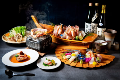 タグ付き地物活蟹コース