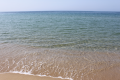 砂浜も海も美しい琴引浜、ある日の写真