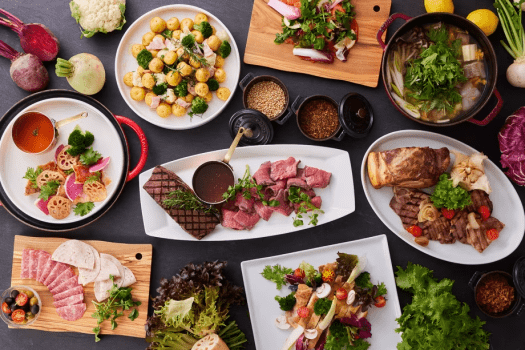 1月と2月のディナーブッフェは「冬の味覚フェア」を開催