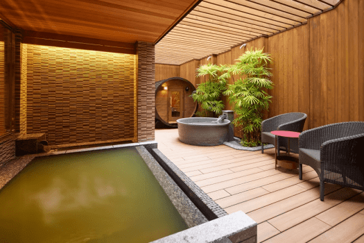 露天風呂付プライベートサウナ「永和凪」