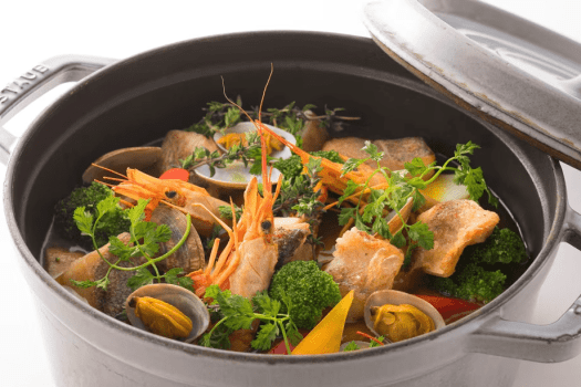 1月と2月のディナーブッフェは「冬の味覚フェア」を開催