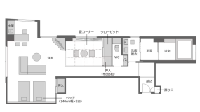 壱龍Premiumスイート‐天領TENRYO‐/間取り