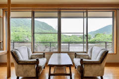 【離れ】川側-梅- 12畳和室 ～露天風呂付客室～