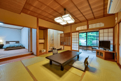 【離れ】日本庭園側　--月--　～露天風呂付客室～