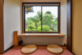 【離れ】日本庭園側-平家- 和室と洋室～温泉内風呂付客室～