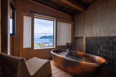 渚　客室露天風呂