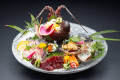 Assorted Local Sashimi (6-7 types) with Spiny Lobster & Red Sea Bream