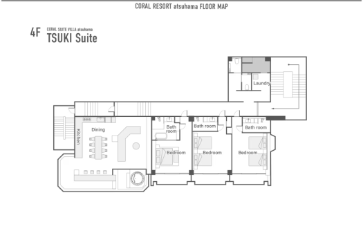【NEWプレオープン】最大10名 淡路島の絶景プライベートスイートルーム TSUKI Suite 全室禁煙 - CORAL SUITE VILLA atsuhama