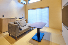 広々内湯の和洋室