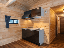 禁煙／温泉付コテージ　Room04／1～2名／ベッドルーム