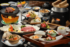 青森県産牛の石焼特別会席