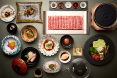 【一泊二食】ブランド和牛を愉しむ、すきしゃぶ会席と季節の朝御膳