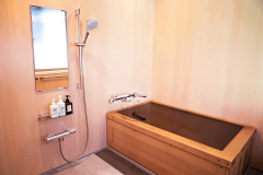 【檜風呂付和室】～ひのき薫る客室温泉～