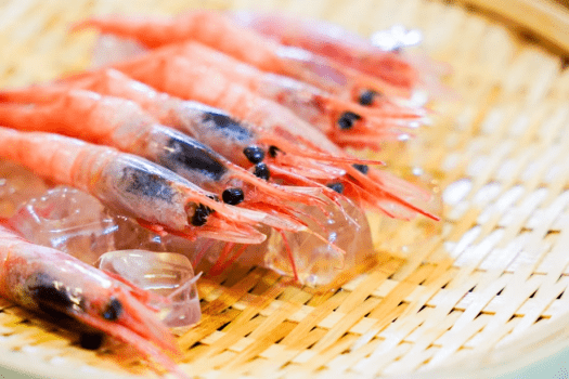 朝食ビュフェイメージ＜甘エビ＞