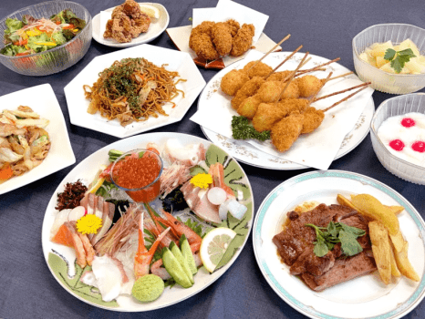 ＜公式限定＞スポーツ合宿や研修に！天然温泉付き団体専用大皿料理プラン【2食付】