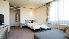 ダブルベッドルーム（昼）