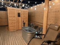 【和室部屋】タイニーハウス【Alba】定員3名〈サウナ付き〉