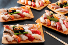 【出張板前寿司／ビュッフェスタイル】熟練の職人が目の前で握る名物お寿司を自由に楽しむビュッフェスタイルプラン～大人数で本格寿司が味わえる贅沢パーティープラン～【朝食別・ルームチャージ】