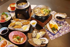 【12月～3/15までの期間限定■坂越牡蠣会席】＜赤穂の冬の味覚を堪能＞坂越牡蠣を尽くしでどうぞ。