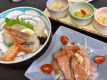*姫路和牛溶岩焼と瀬戸内の味覚（一例）