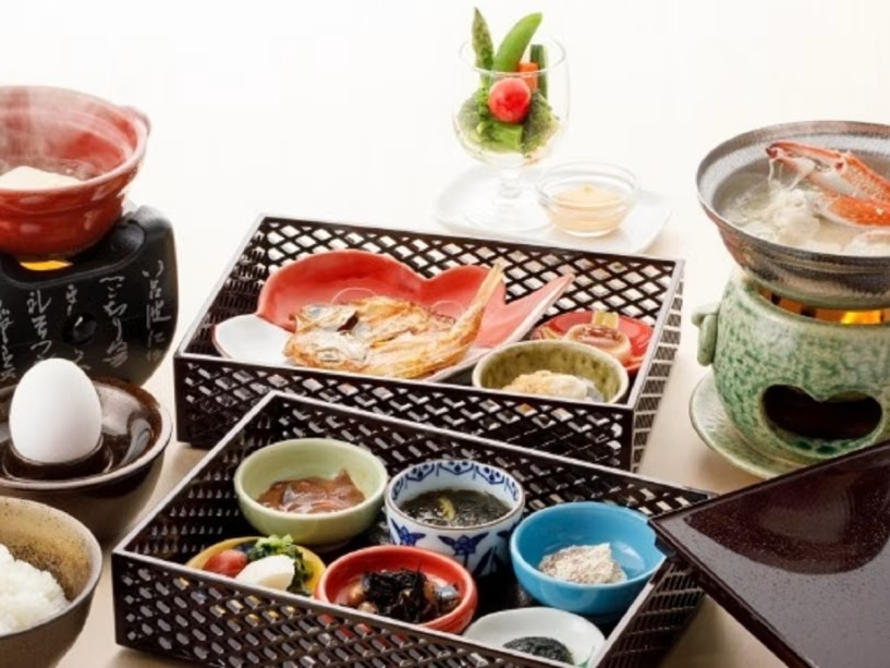 北陸の山の幸、海の幸を使った【和定食】