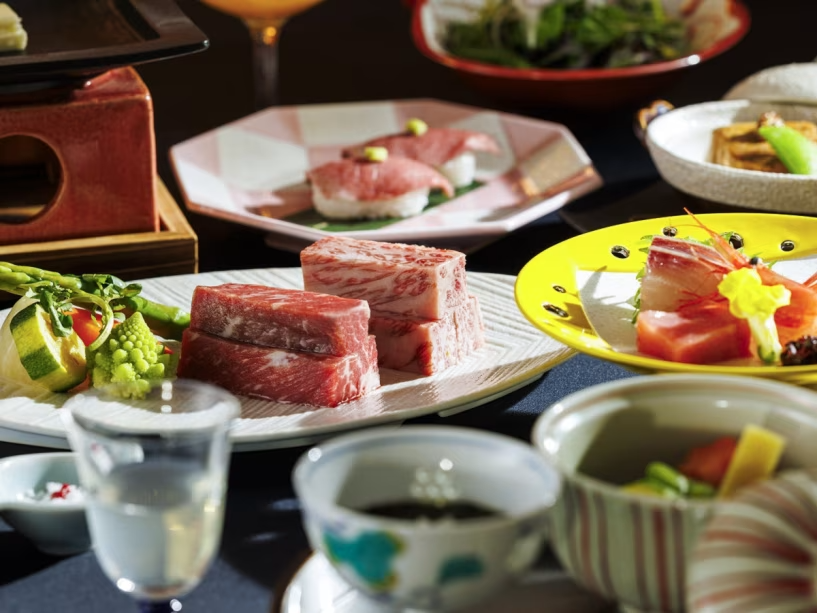 能登牛と国産牛の食べ比べ牛会席 能登牛と国産牛の食べ比べ牛会席