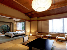 【本館】和室（露天風呂・ダブルベッド）※禁煙室