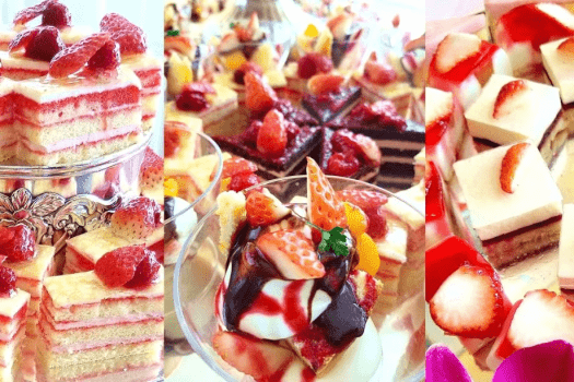 ｜昼食イメージ：いちごランチブッフェ｜26年1月18日に開園した自社いちご農園「マリッサベリーファーム」の朝採れいちごの甘いスイーツをお愉しみください。
（料理画像はイメージです）