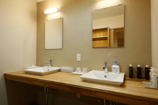 "-HOSHI RAKU-" A room with a semi-open-air bath with natural hot spring water. Enjoy a good night's sleep in a high-quality bed.