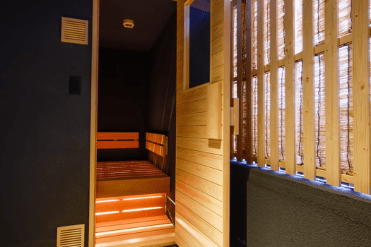 "-YUUHI-" Private sauna & semi-open-air bath included