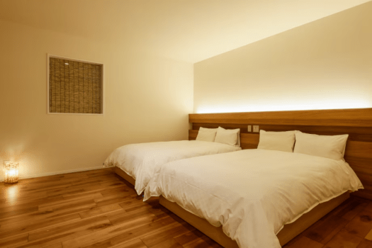 "-SORA-" A luxurious stay with a semi-open-air bath and large TV!