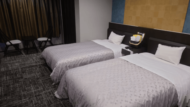 Non-Smoking Twin Bed Room (Shower room and toilet included)