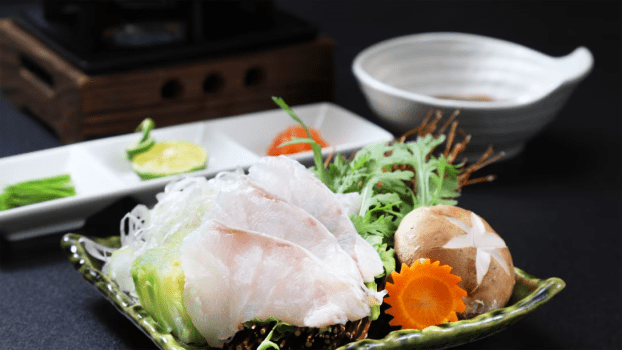 天然クエのしゃぶしゃぶ鍋