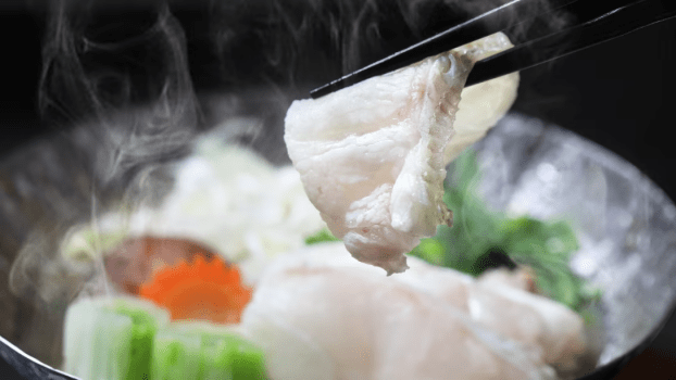 天然クエのしゃぶしゃぶ鍋