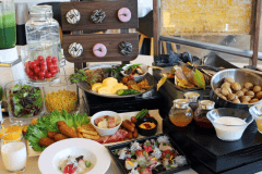 和歌山の朝市をイメージしたヘルシーで体に優しいお料理をご用意しております。